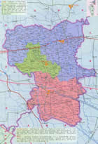 三河市行政区划图