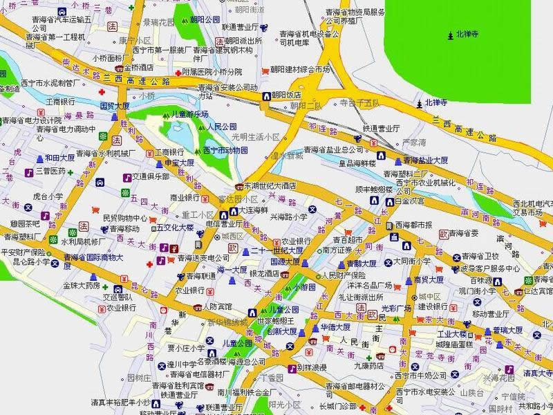 33地图 地图 青海省 西宁市    西宁市是青海省的省会,是全省