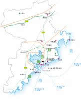 青岛交通地图