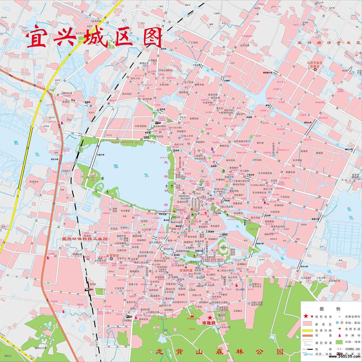 区划 地图 宜兴 市 城区 地图 宜兴 市 城区 地图