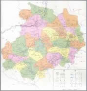 易县行政区划图