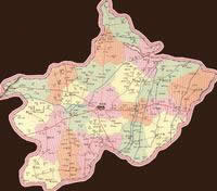 隆尧县行政区划图