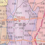 广宗县行政区划图