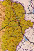 沁县行政区划图