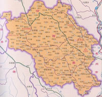 汾西县行政区划图