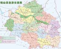 砀山县行政区划图